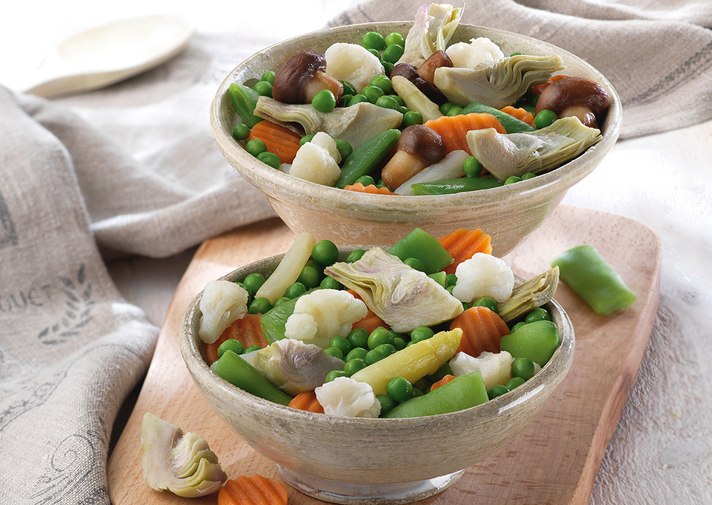 Les verdures congelades són una peça clau en la nutrició de les persones