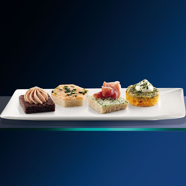 Delecta als teus convidats amb aquest assortiment de canapès.