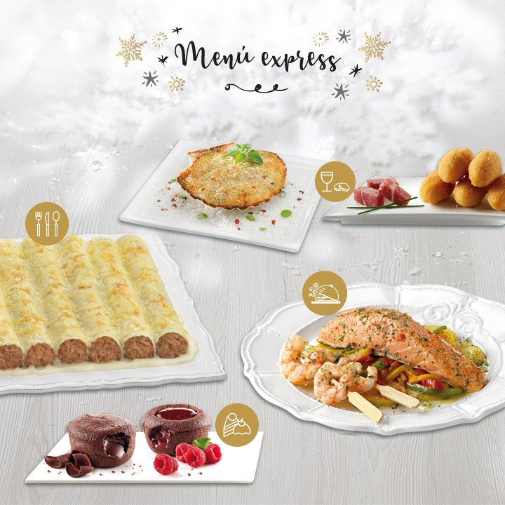 ¡Un menú auténtico y rápido!