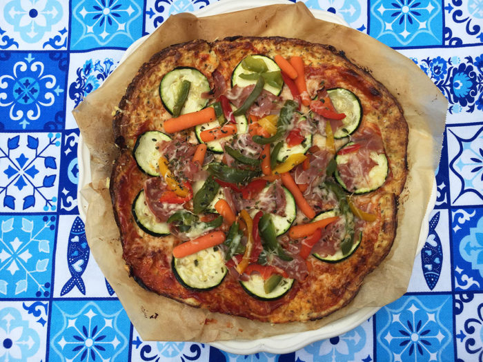 Pizza vegetal