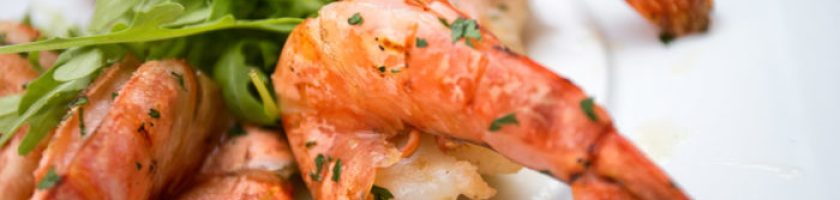 Langostinos al horno