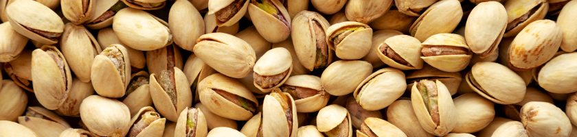 Roasted and Salted Pistachios Background